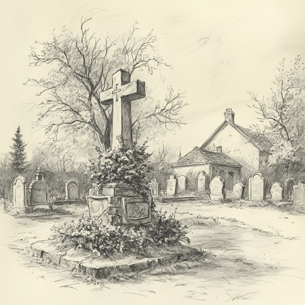 Памятник крест на могилу